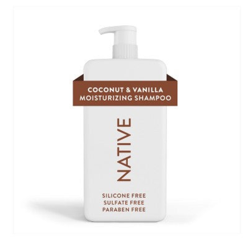 Native Coconut & Vanilla Hair Moisturizing Shampoo 36 fl oz – Imperfect Container