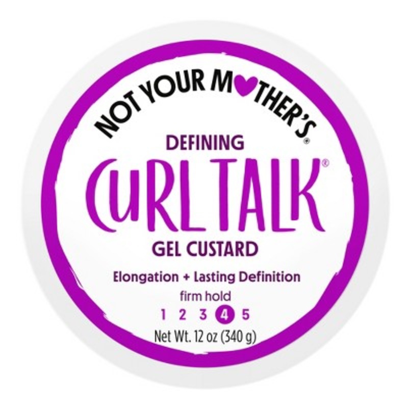 Not Your Mother’s Curl Talk Defining Hair Gel Custard 12oz – New