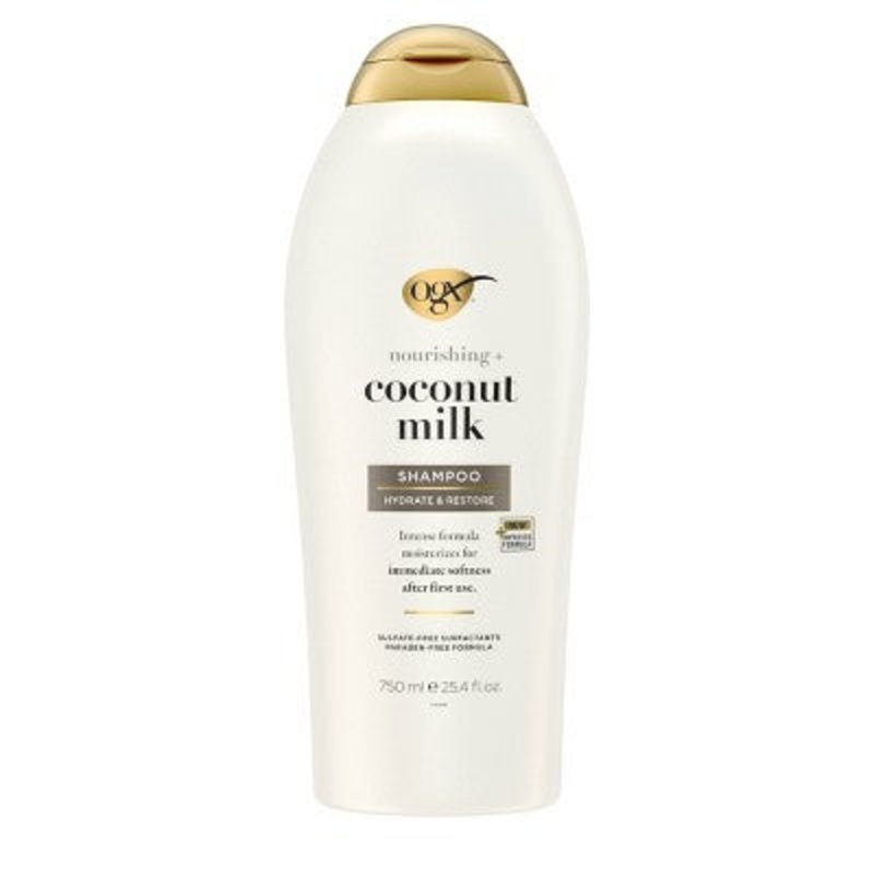 OGX Nourishing Coconut Milk Moisturizing Shampoo 25.4 fl oz – Imperfect Container