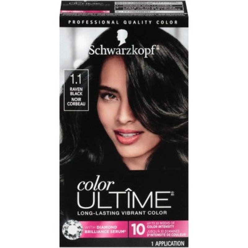 Schwarzkopf Color Ultime Permanent Color Raven Black – New