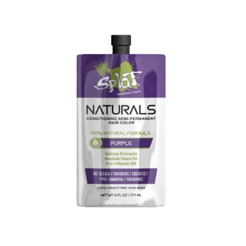 Splat Semi-Permanent Hair Color Naturals Purple 6 fl oz – New