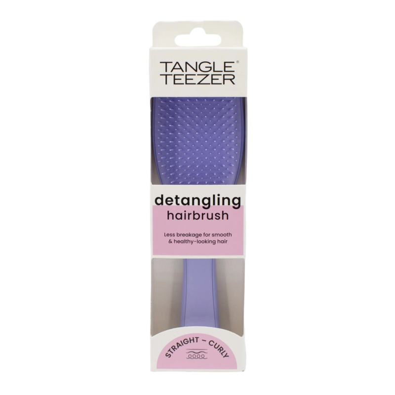 Tangle Teezer Detangling Hairbrush Straight or Curly in Purple – Imperfect Box