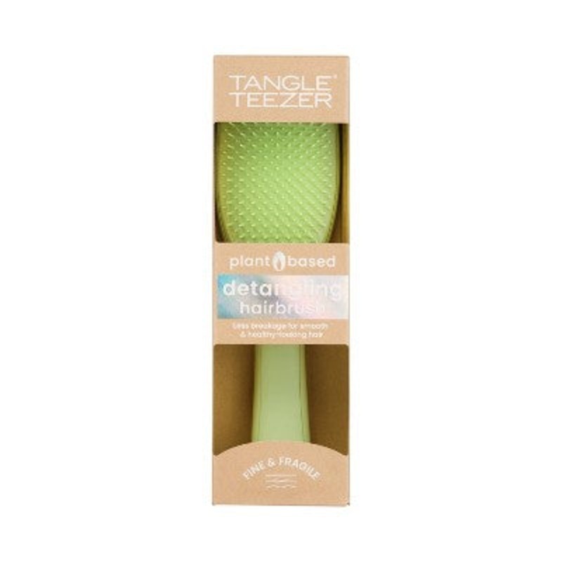 Tangle Teezer Fine & Fragile Plant Detangling Hair Brush Cool Matcha – Imperfect Box