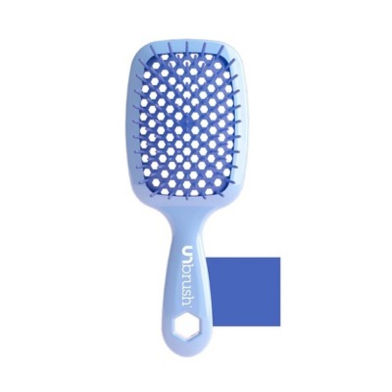 UNbrush Detangler Hair Brush Periwinkle Light Blue – Imperfect Box