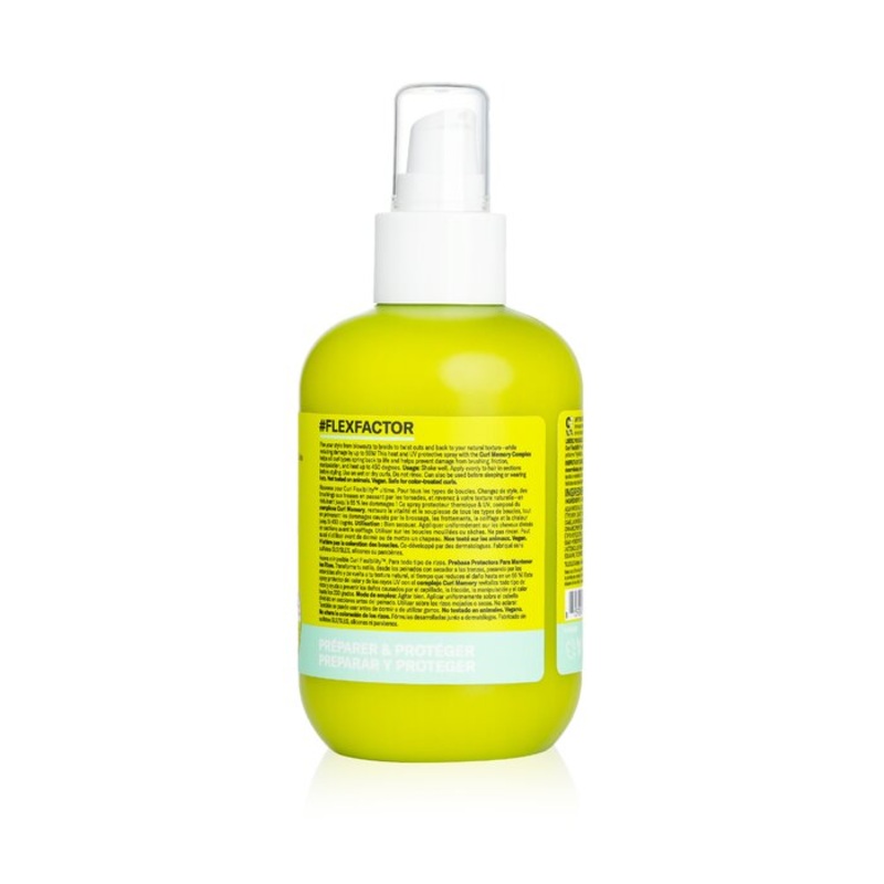 FlexFactor (Curl Protection & Retention Primer – For All Waves, Curls, and Coils) Size: 236ml/8oz Weight: 0.27KG