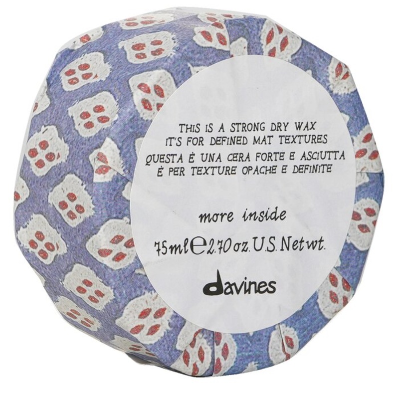 More Inside This Is A Strong Dry Wax (For Defined Mat Textures) Size: 75ml/2.69oz Weight: 0.10KG