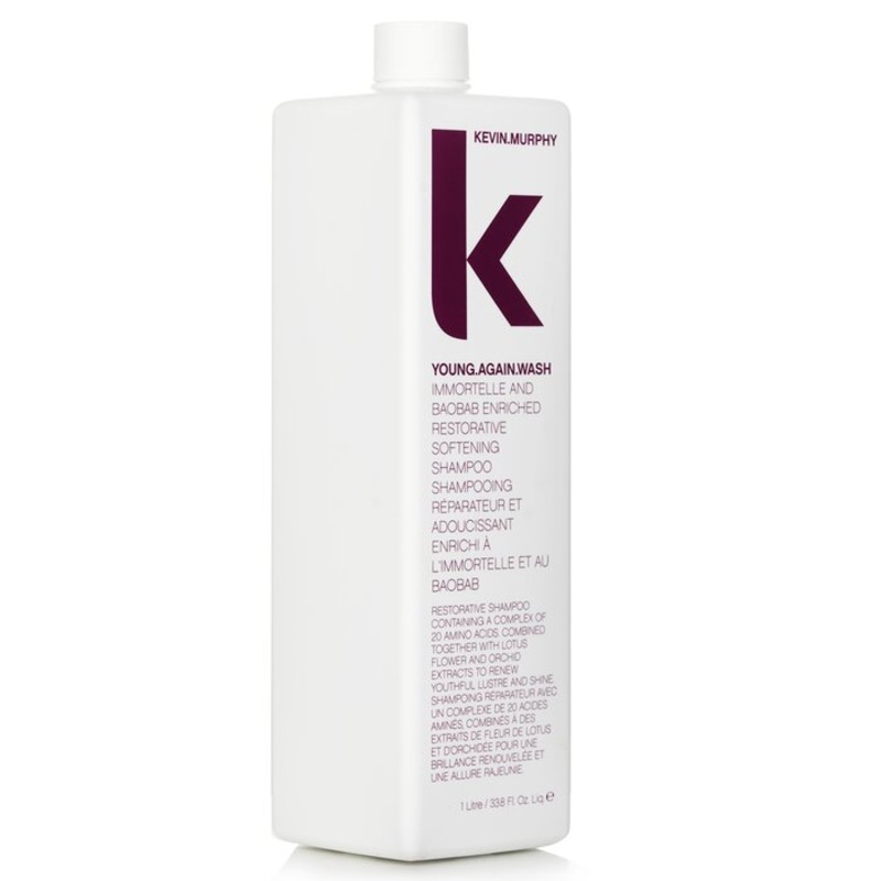 Young.Again.Wash (Immortelle and Baobab Infused Restorative Softening Shampoo – To Dry Brittle Hair) Size: 1000ml/33.6oz Weight: 1.13KG