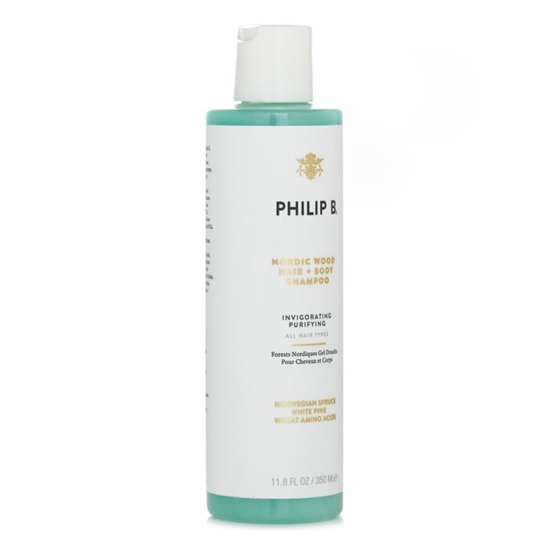 Nordic Wood Hair + Body Shampoo (Invigorating Purifying – All Hair Types) Size: 350ml/11.8oz Weight: 0.41KG