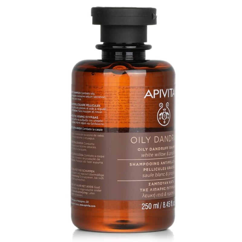Oily Dandruff Shampoo with White Willow & Propolis (For Oily Scalp) Size: 250ml/8.45oz Weight: 0.29KG