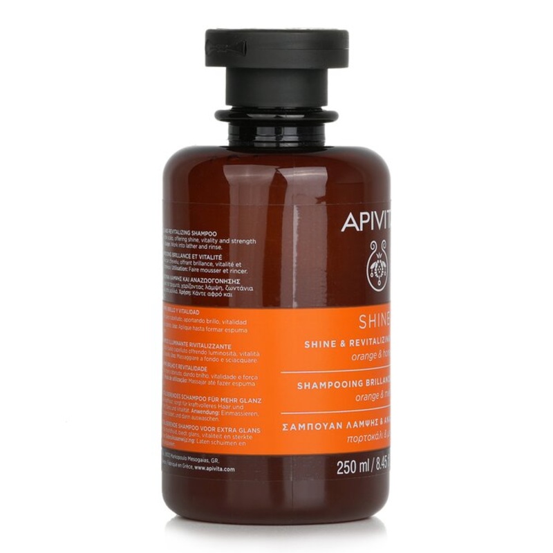 Shine & Revitalizing Shampoo with Orange & Honey Size: 250ml/8.45oz Weight: 0.29KG