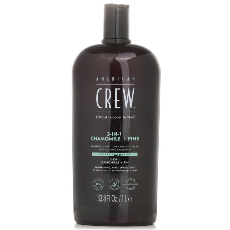 3-in-1 Chamomile + Pine Shampoo,  Conditioner And Body Wash – 1000ml/33.8oz