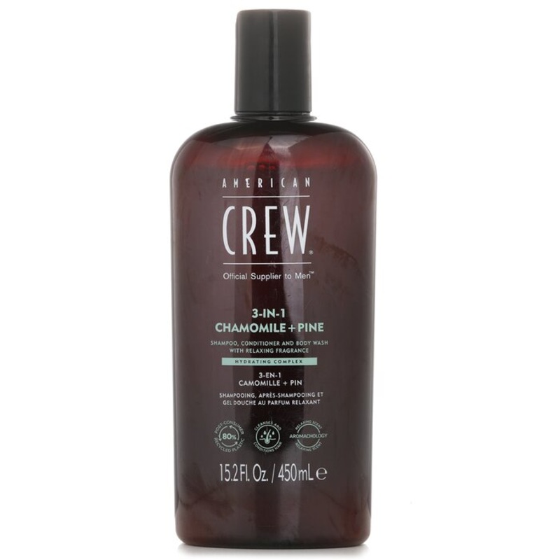 3-in-1 Chamomile + Pine Shampoo, Conditioner And Body Wash – 450ml/15.2oz