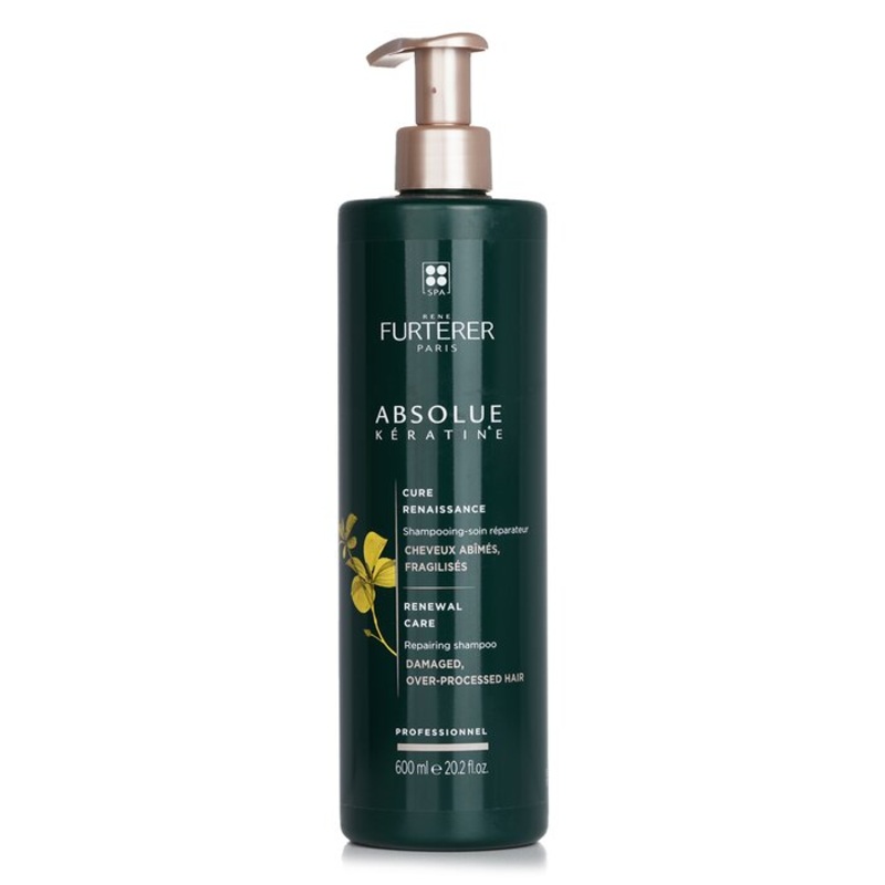 Absolue Kratine Renewal Care Repairing Shampoo – Damaged, Over-processed Hair (salon Product) – 600ml/20.2oz