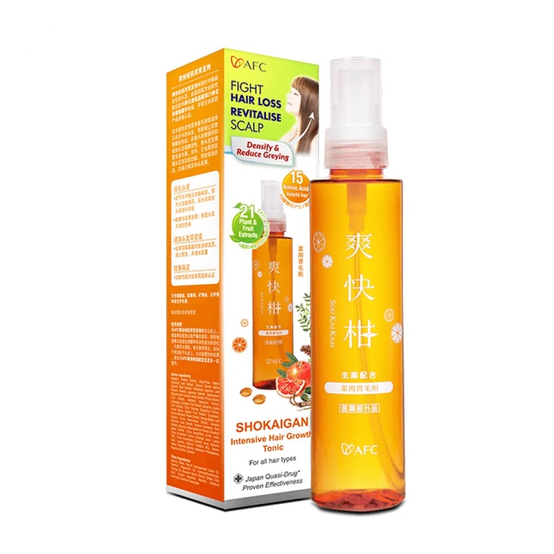 AFC Shokaigan Hair Growth Tonic Anti Hair Loss Promote Scalp Health 150ml