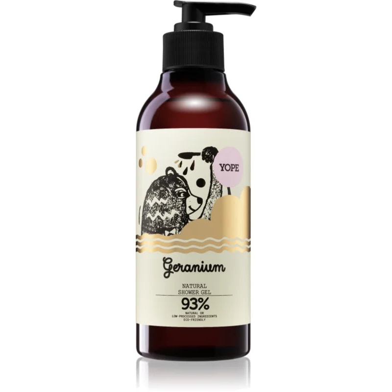 Yope Geranium gentle shower gel 400 ml