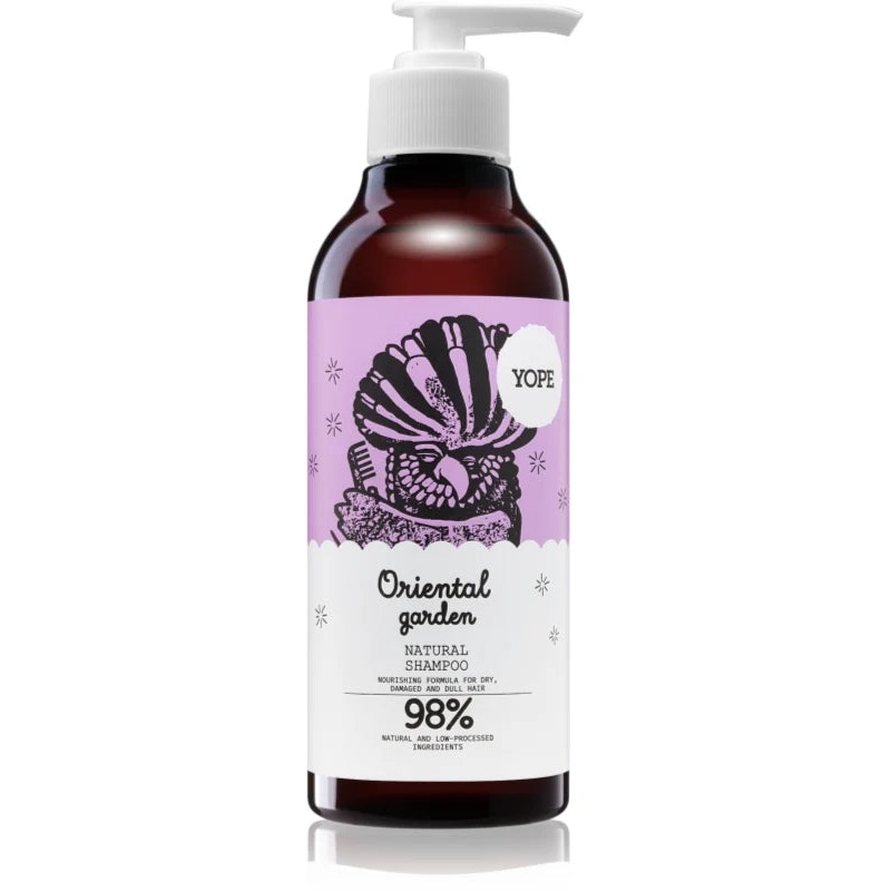 Yope Oriental Garden shampoo for dry and damaged hair 300 ml