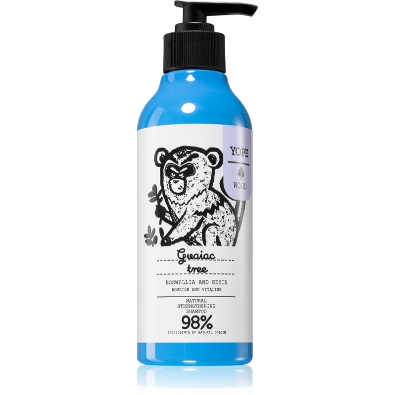 Yope Wood Guaiac Tree strengthening shampoo 300 ml