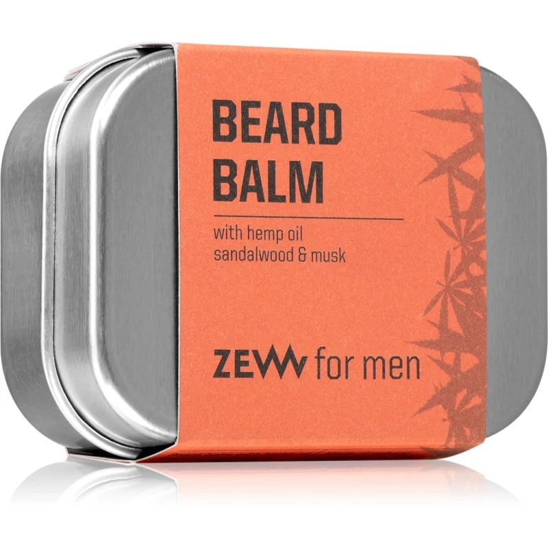 Zew For Men Beard Balm with hemp oil Sandalwood & Musk 80 ml