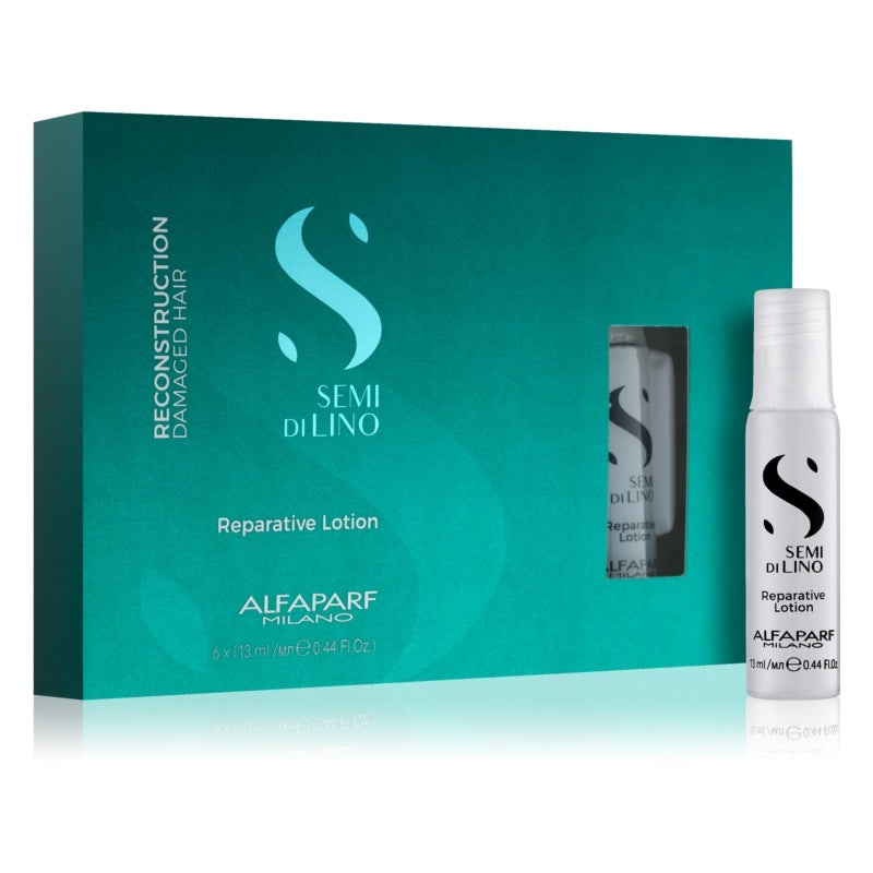 Alfaparf Milano Semi di Lino Reconstruction Reparative Lotion 6×13 ml