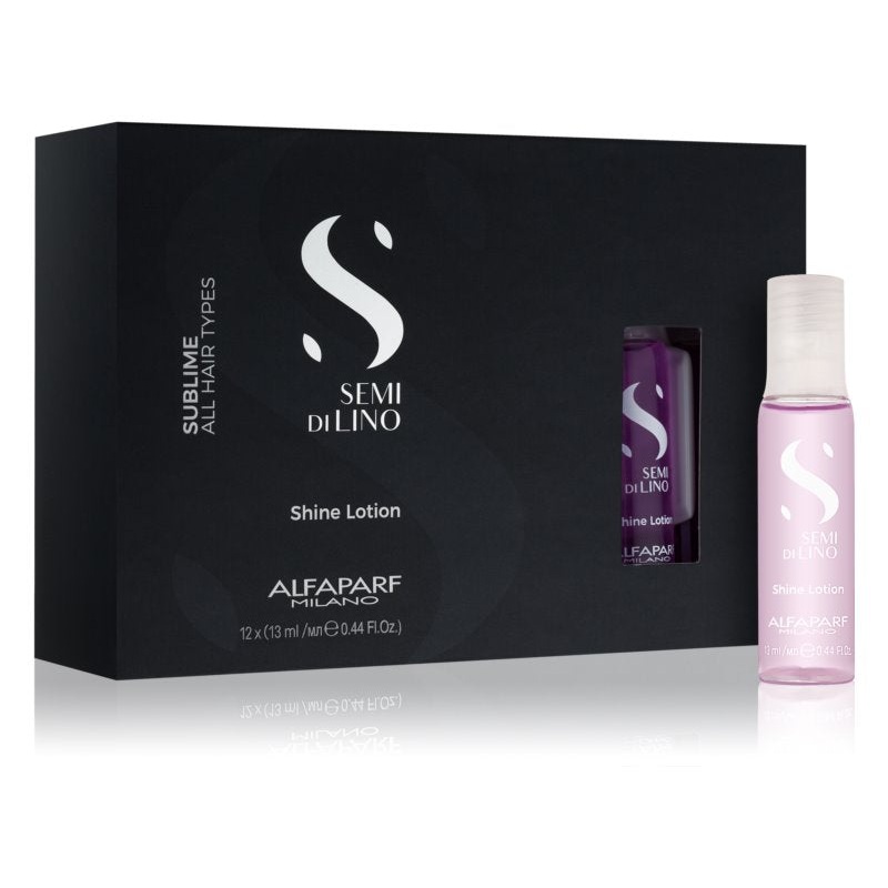 Alfaparf Milano Semi di Lino Sublime Shine Lotion 12×13 ml