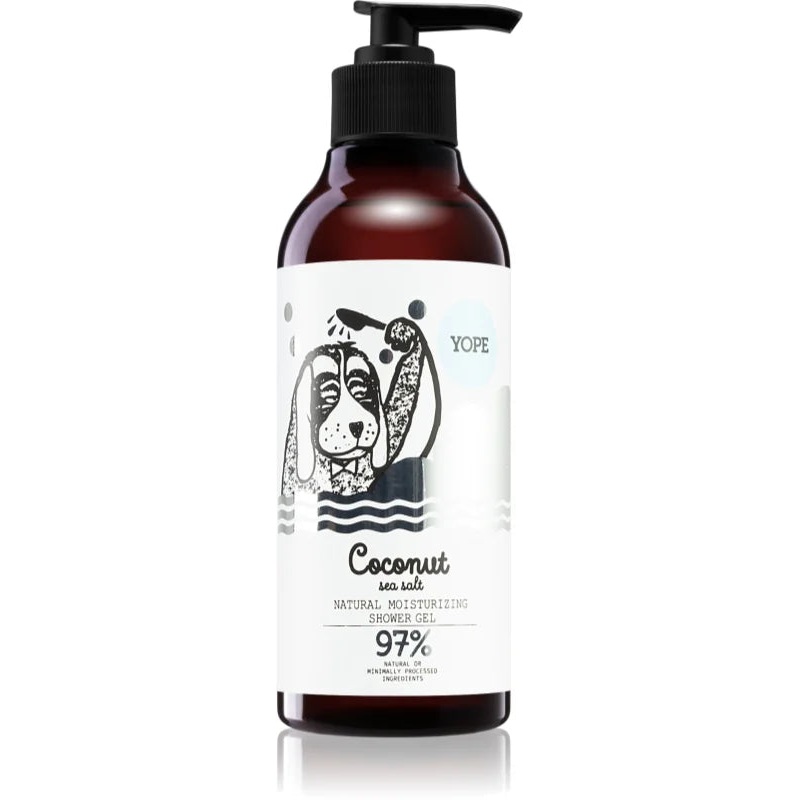 Yope Coconut & Sea Salt moisturizing shower gel 400 ml