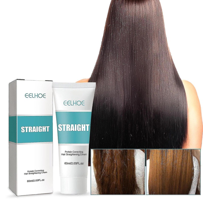 1pcs Protein Hair Straightening Cream, Silk & Gloss Hair Straightening Cream NIUNIU
