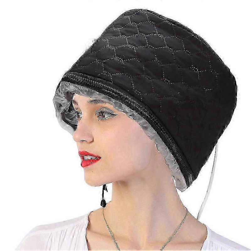 2025 Hair Steamer Heat Cap for Deep Conditioning, Heating Thermal Steamer Cap for Natural Hair, Portable Electric Heat Hair