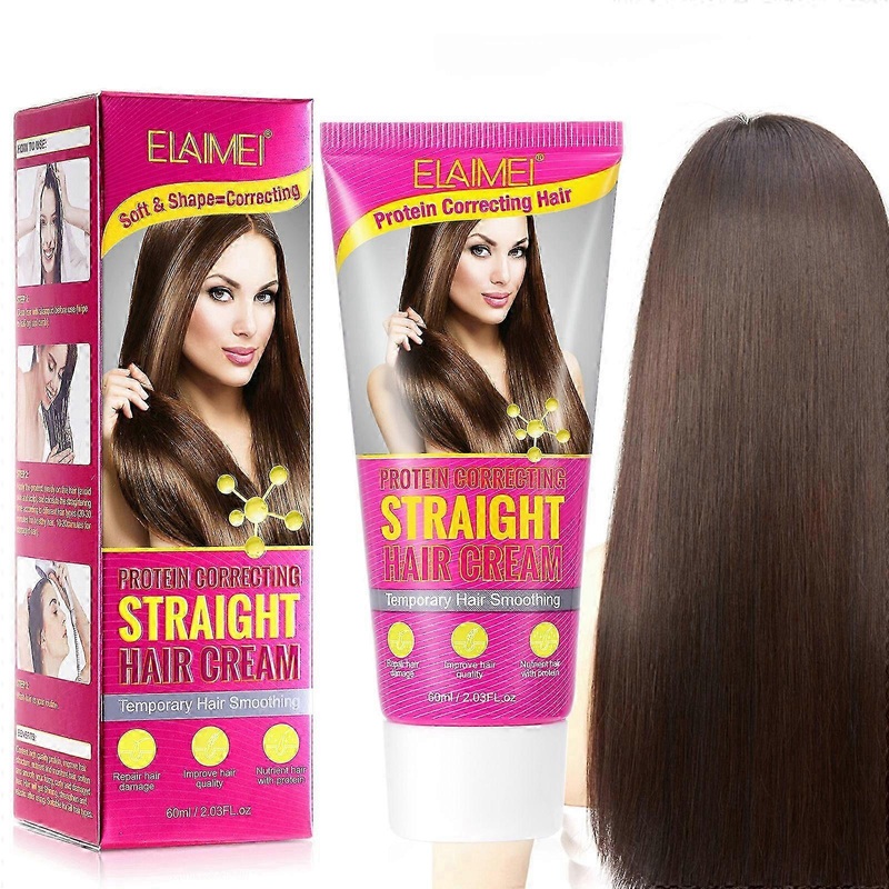 2025 Hair Straightening Cream Natural Smooth Without Hurting Hair For All Hair Types 20231120