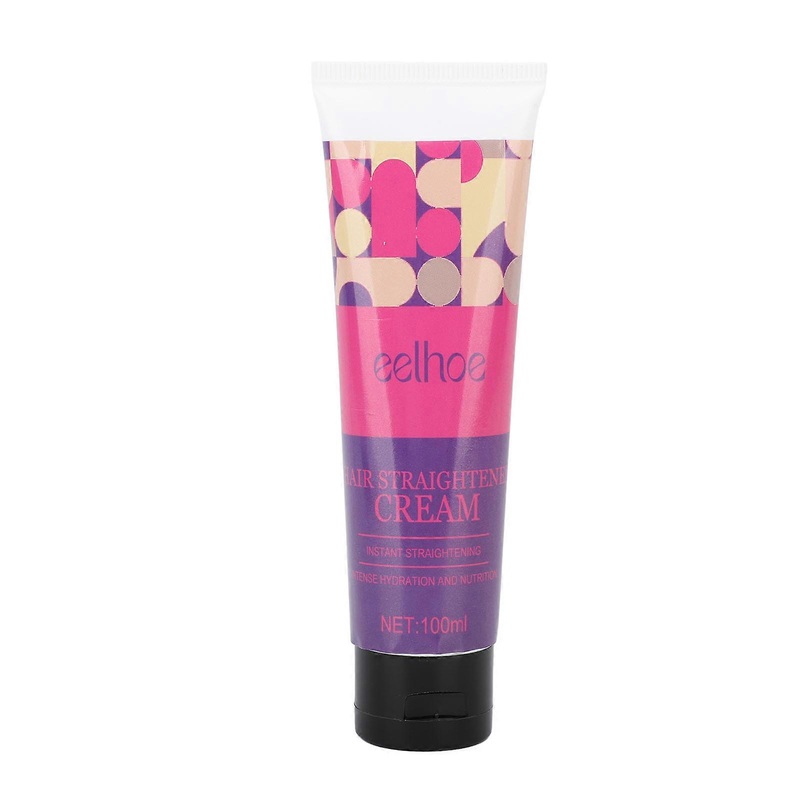 3pcs 100ml Hair Straightener Cream Nourishing Smoothing Damaged Frizz Hair Straightening Cream