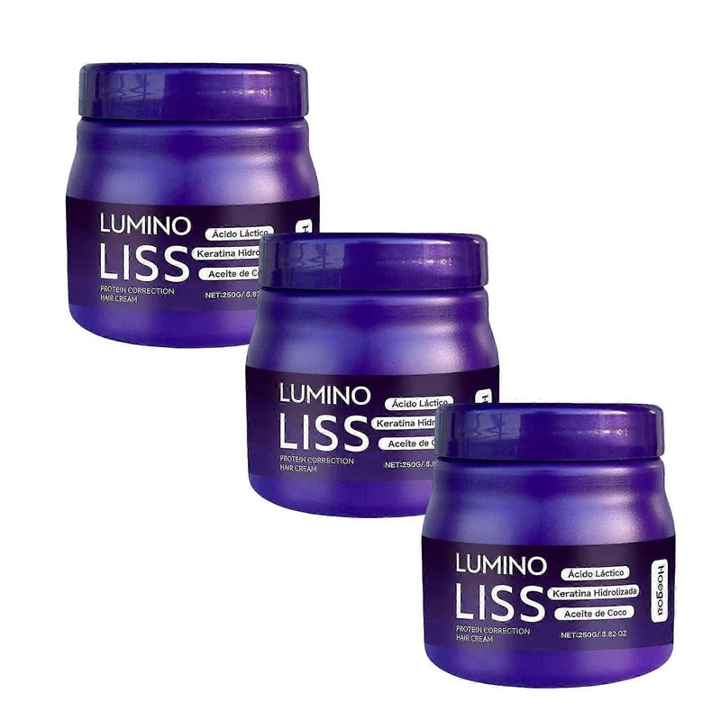 3X Lumino-Liss Straightening Cream Hair Straightening Treatment Cream