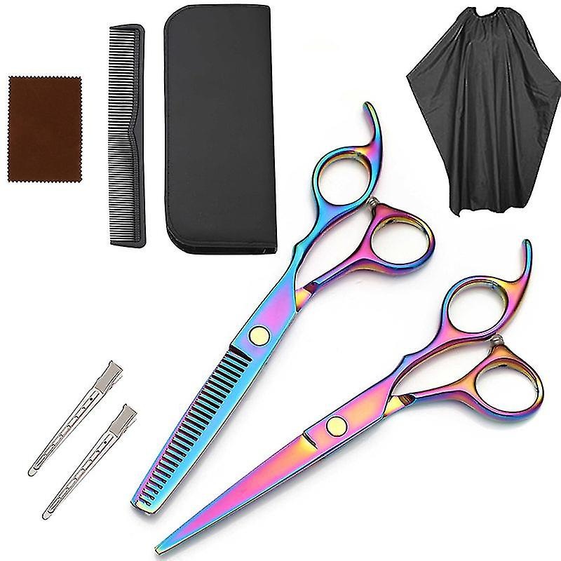 Barber Cape Hairdressing Scissors Set Kappers Benodigdheden Professional Barber Shop