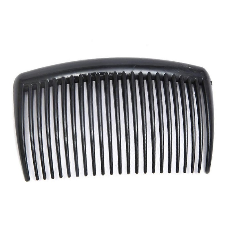 Plastic hair side comb with long teeth hairpin clip Women’s decorative headwear bun accessories
