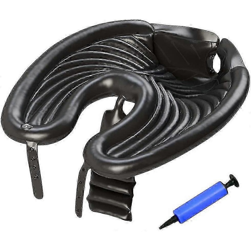 Portable Inflatable Hair Sink with Pump for Elderly, Disabled, Pregnant & Bedridden – Convenient Home Hair Washing Solution