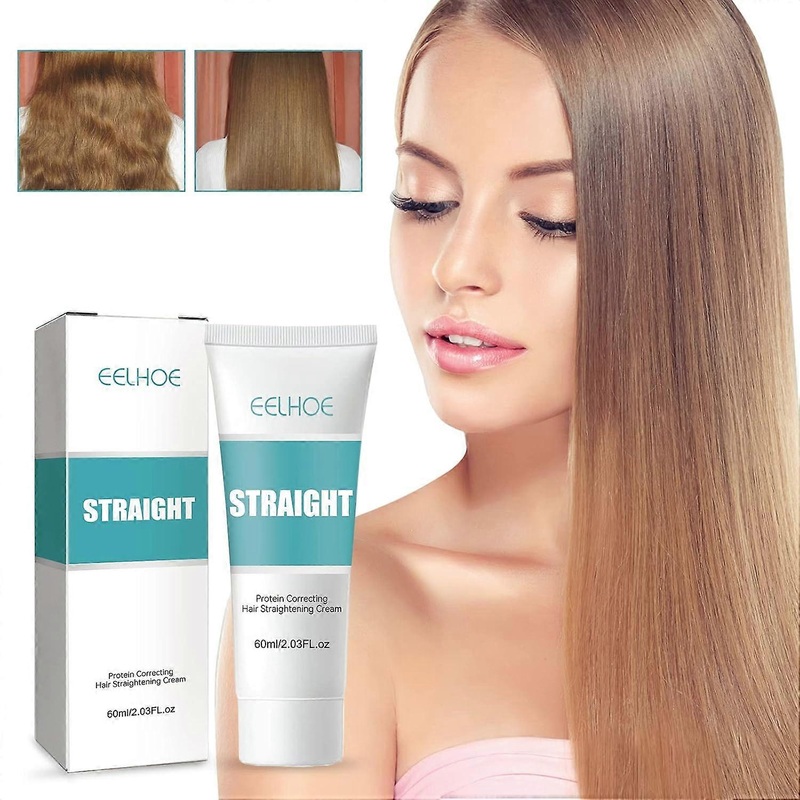 Protein Hair Straightening Cream  Hair Straightening Cream for Curly Hair  Protein Correcting Hair Straightening Cream