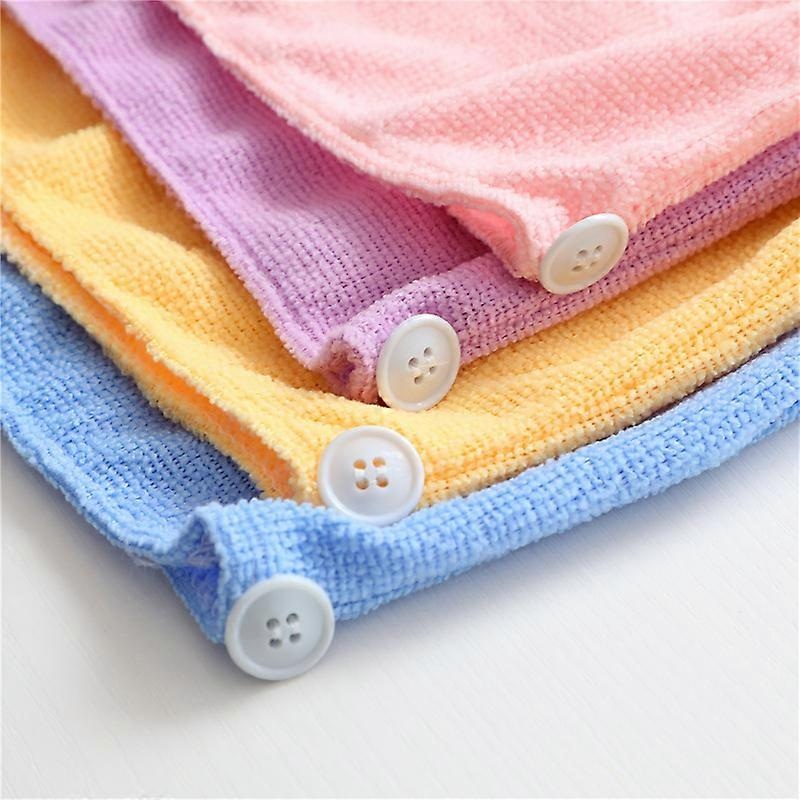 Solid color absorbent dry hair cap absorbent dry hair towel thickened dry hair towel dry shower cap household daily necessities