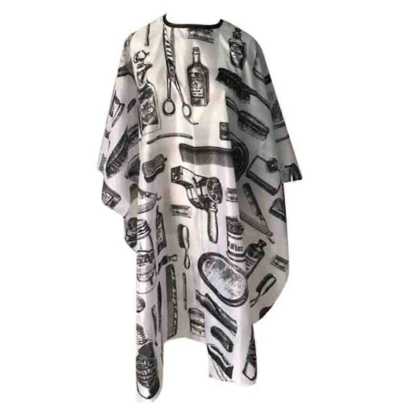 Waterproof Anti-static Printed Haircut Cloth Hair Beauty Cape Hairdressing Apron QinHai