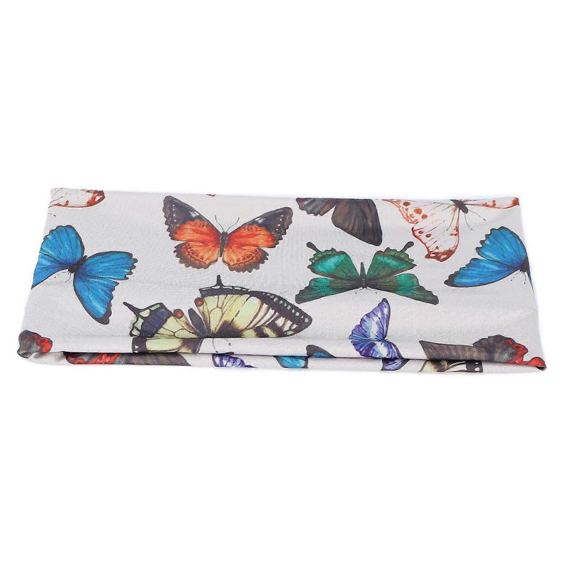 Women Fashionabl Headband Printed Pattern Yoga Running Workout Wide Hair Band