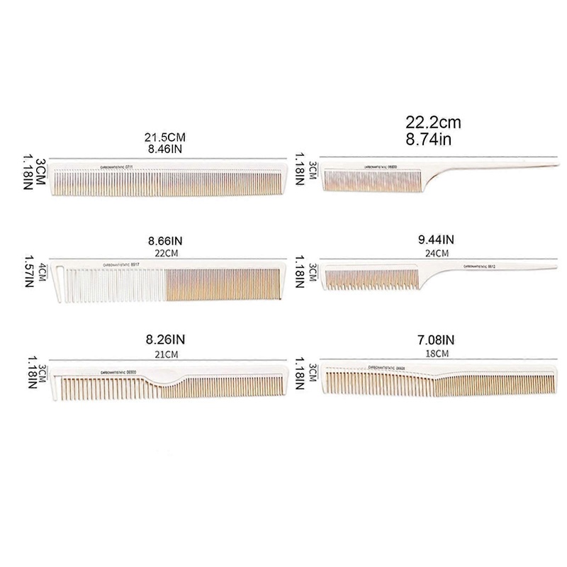 One-way Weave Highlighting Foiling Hair Dye Comb Sectioning Hairdressing Combs