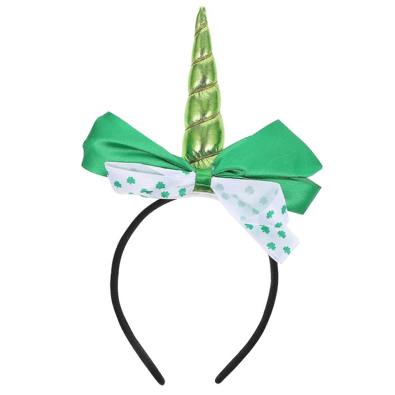 Party Hair Hoops, St Patricks Day Headbands for Fun Celebrations, Non Fading Material