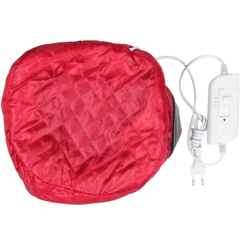 Thermal Hair Mask Heating Temperature Controlling AC100-240V All Types Electric Hair Steamer 50-75W 50-60Hz Cap Eu Plug~27409