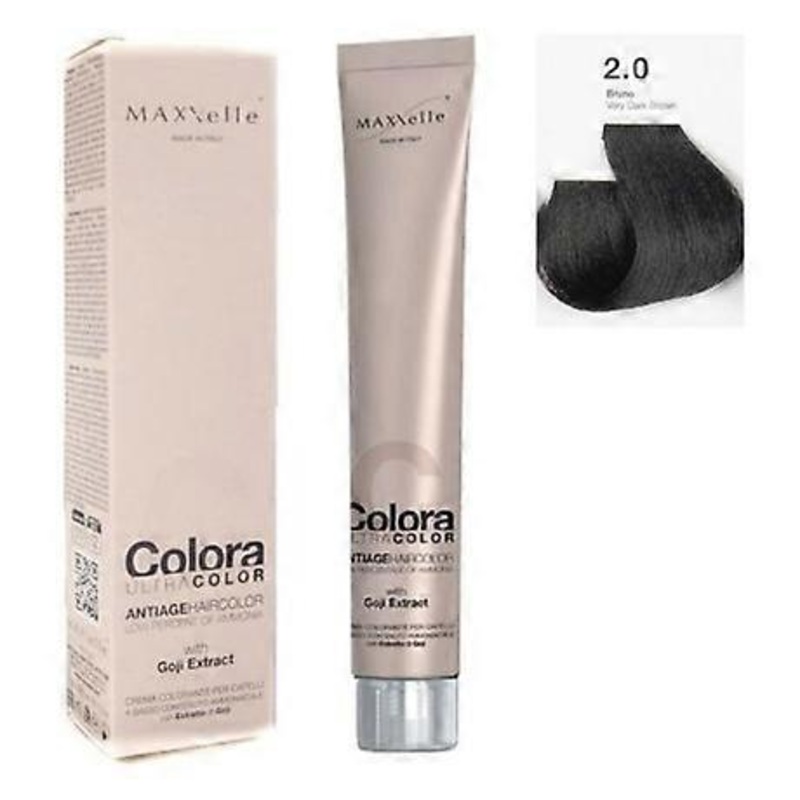 Very Dark Natural Brown 2.0 Colora Maxxelle With Natural Fruit Of Goji 100 Ml