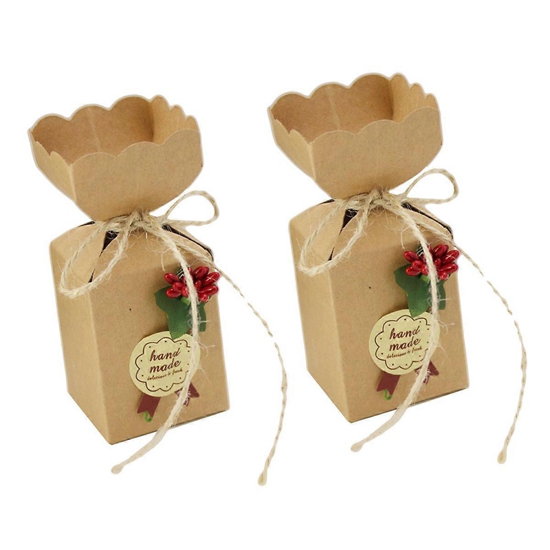 Assorted Color 50Pack Party Favors Boxes Candy Chocolate Cookies Gift Box for Wedding Christmas Birthday Halloween