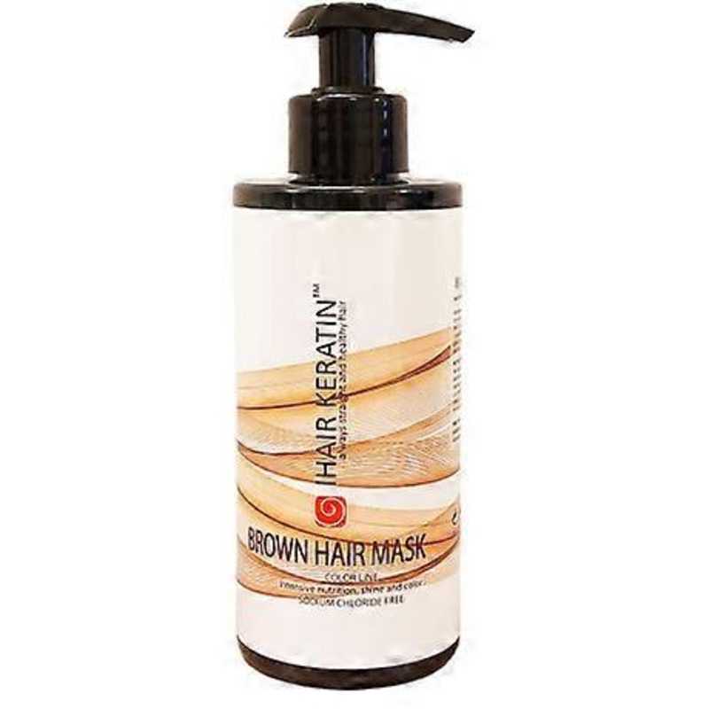 Brown Color Hair Mask 300ml Ihair Keratin