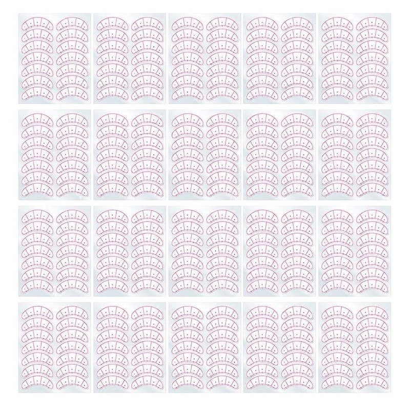 Eyelash Patch for Extensions, Isolating Stickers to Prevent Lashes from Clumping, 320pcs