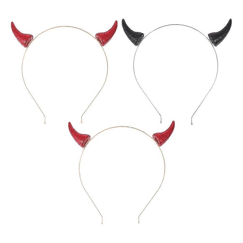 Horn Headbands for Halloween, Great for Themed Outfits and Group Activities