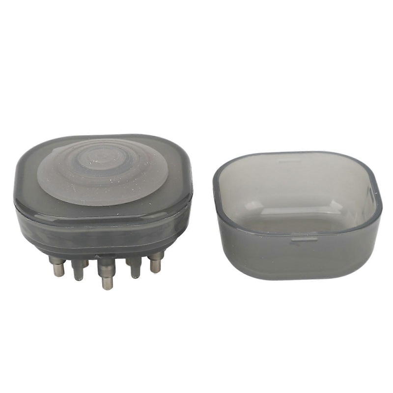 15ml Transparent Scalp Applicator Comb for Hair Oil Care, Black Massage Serum Applicator for Easy Scalp Treatment and Application