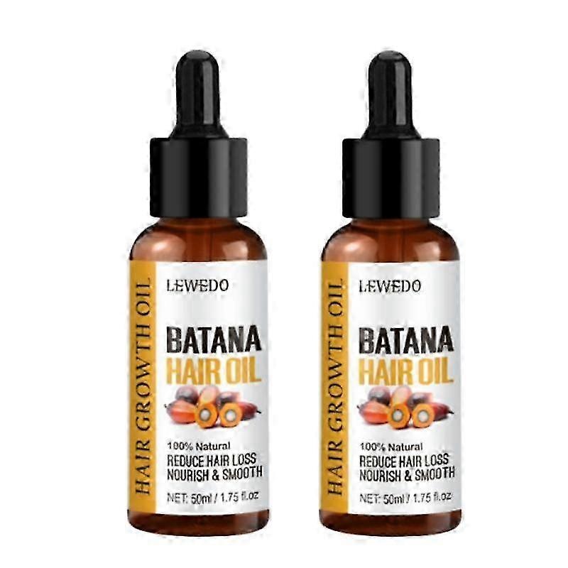 2pcs Natural 100% Pure Batana Oil For Hair Growth Batana Oil Butter Hair Mask From Honduras Hair Loss Treatment For Black Men Women