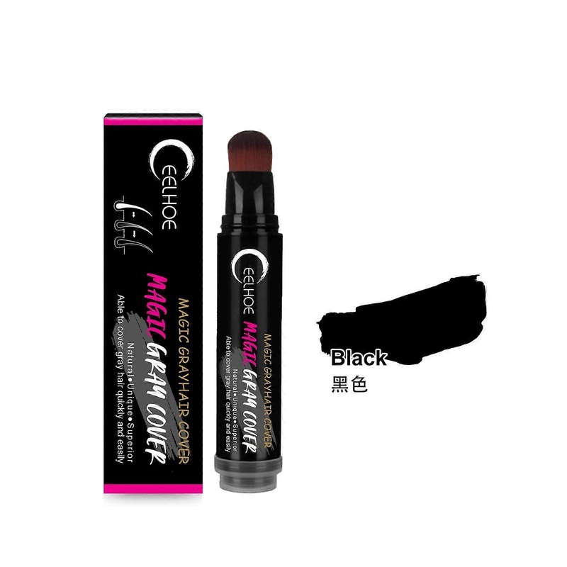 Disposable plant hair dye stick black brown fast white hair cover stick can be washed without hurting hair to replace hair color