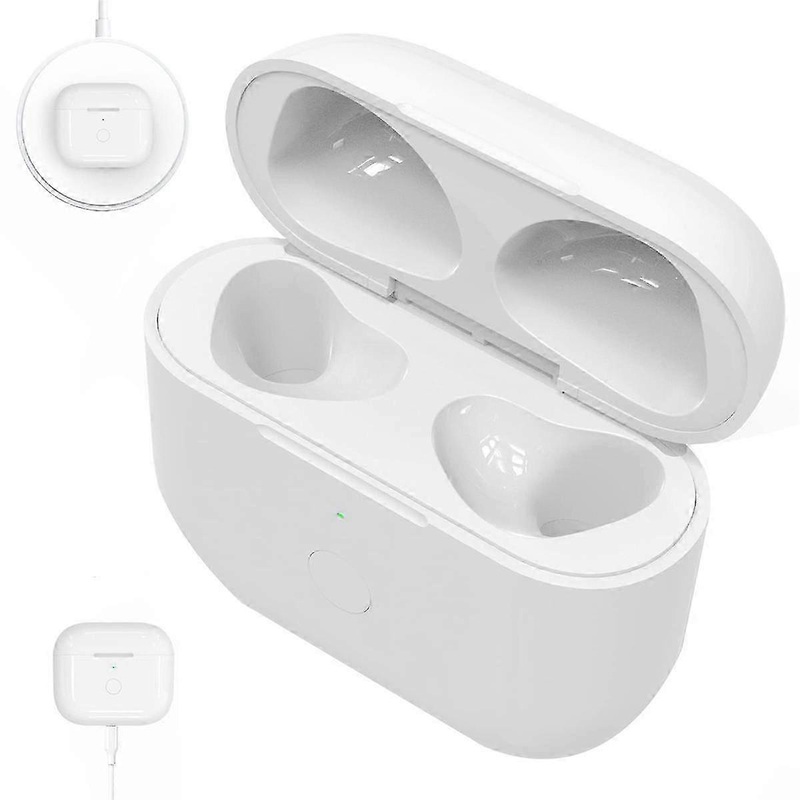 Earphone Charger Case for 3 Charging Case 450Mah Wireless Charging Case Bluetooth Sync Quick-Pairing Button-JC