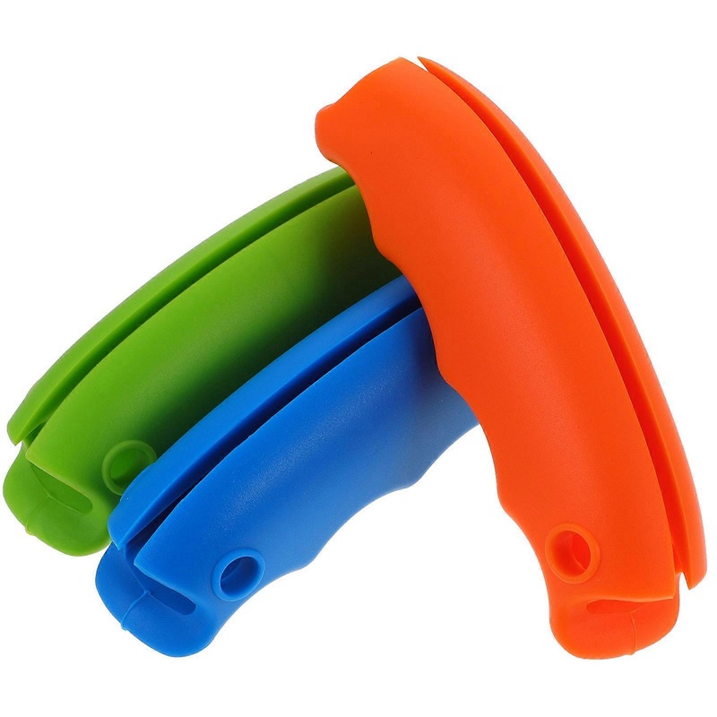 Silicone Shopping Bag Holder Handles   3pcs Flexible Grip for Heavy Duty Grocery Bags, Easy Lifting Relief Carrier for Reusable Bags